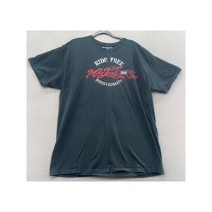 Mac Tools Ride Free Graphic T-Shirt Mens XL Black Biker Chopper Tool & Forge Tee